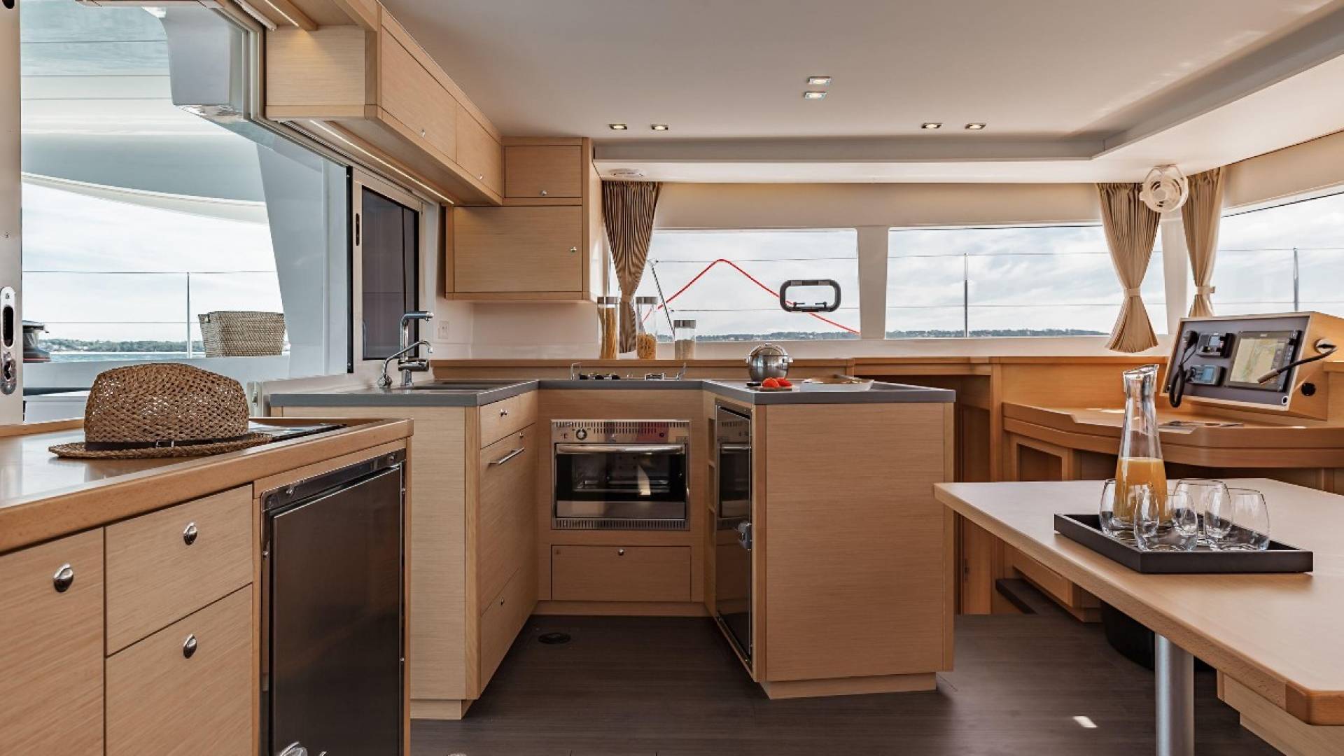 Charter and Cooking On board a Catamaran