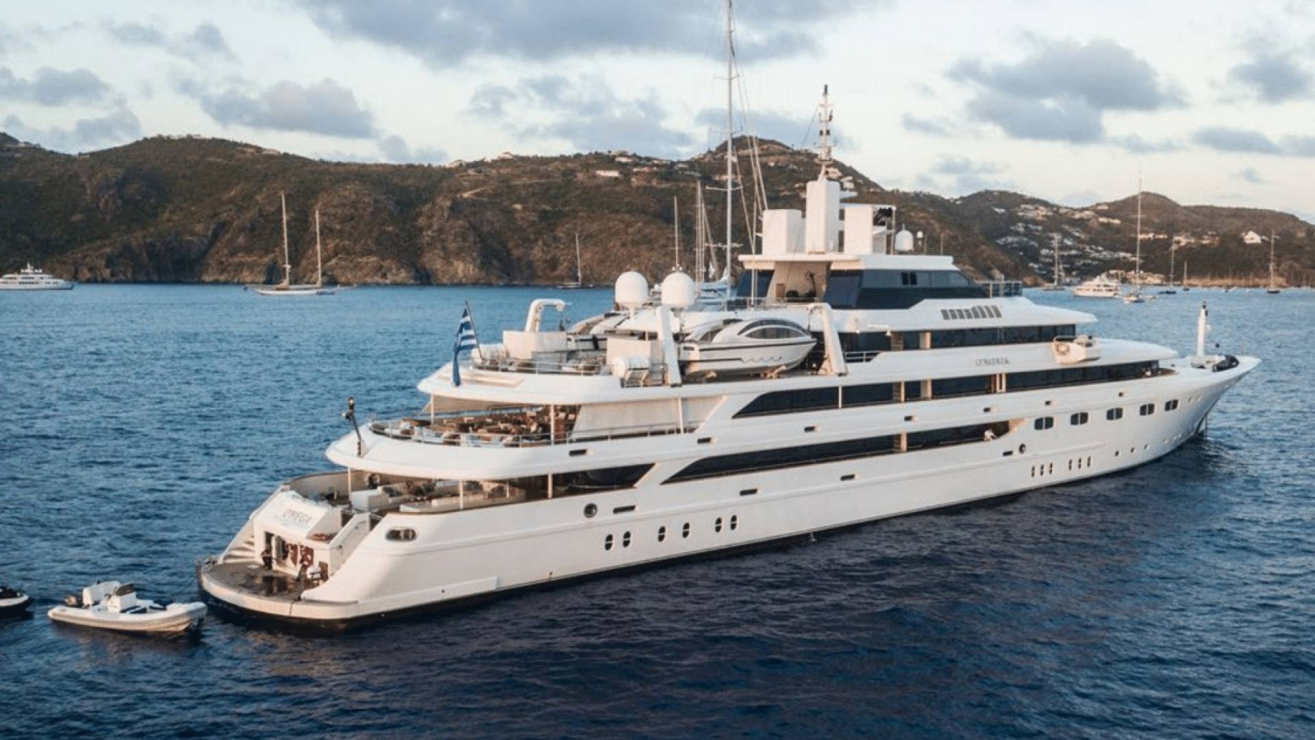 Charter a Mega Yacht in Mediterranean