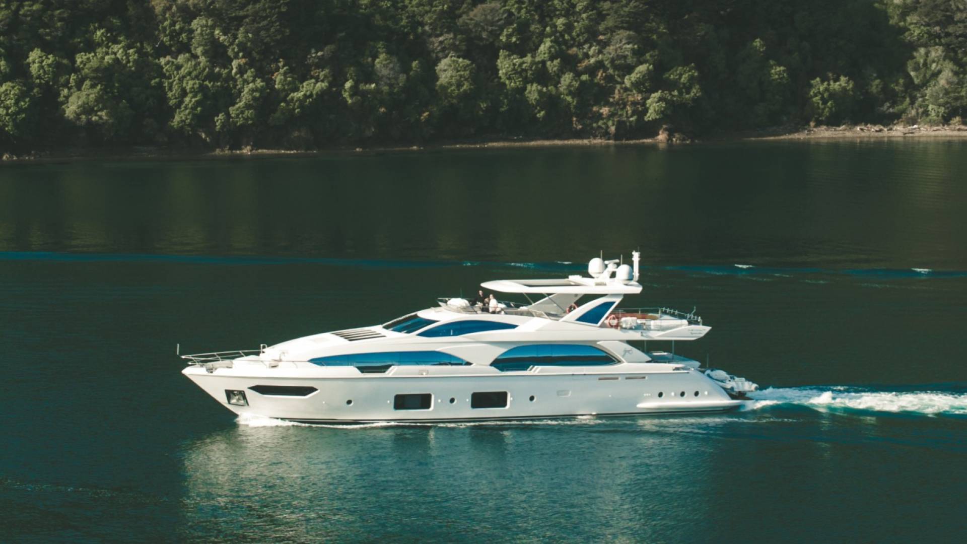 Charter a Luxury Motor Yacht in Greece