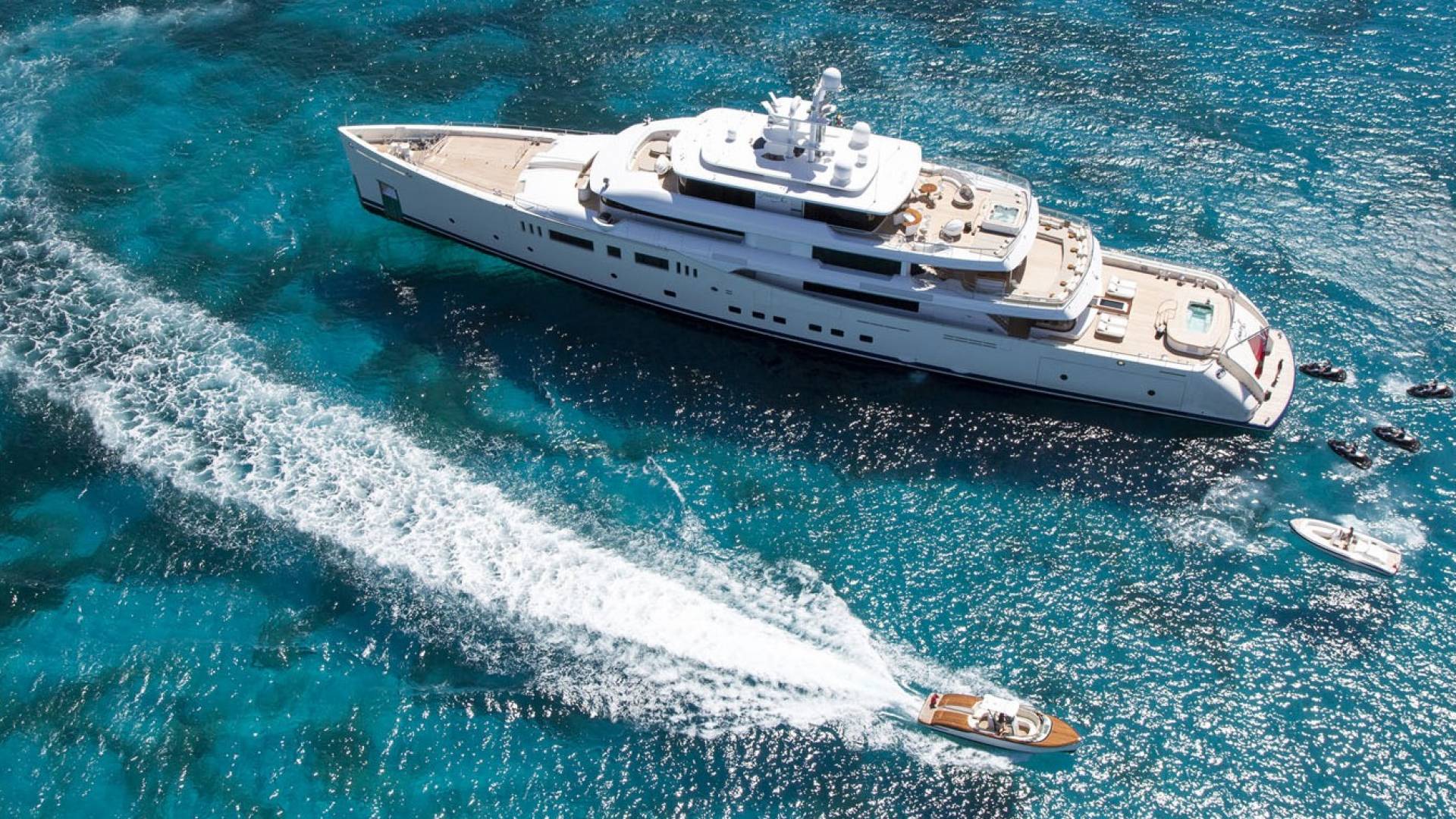 Charter a Mega Yacht in Mediterranean