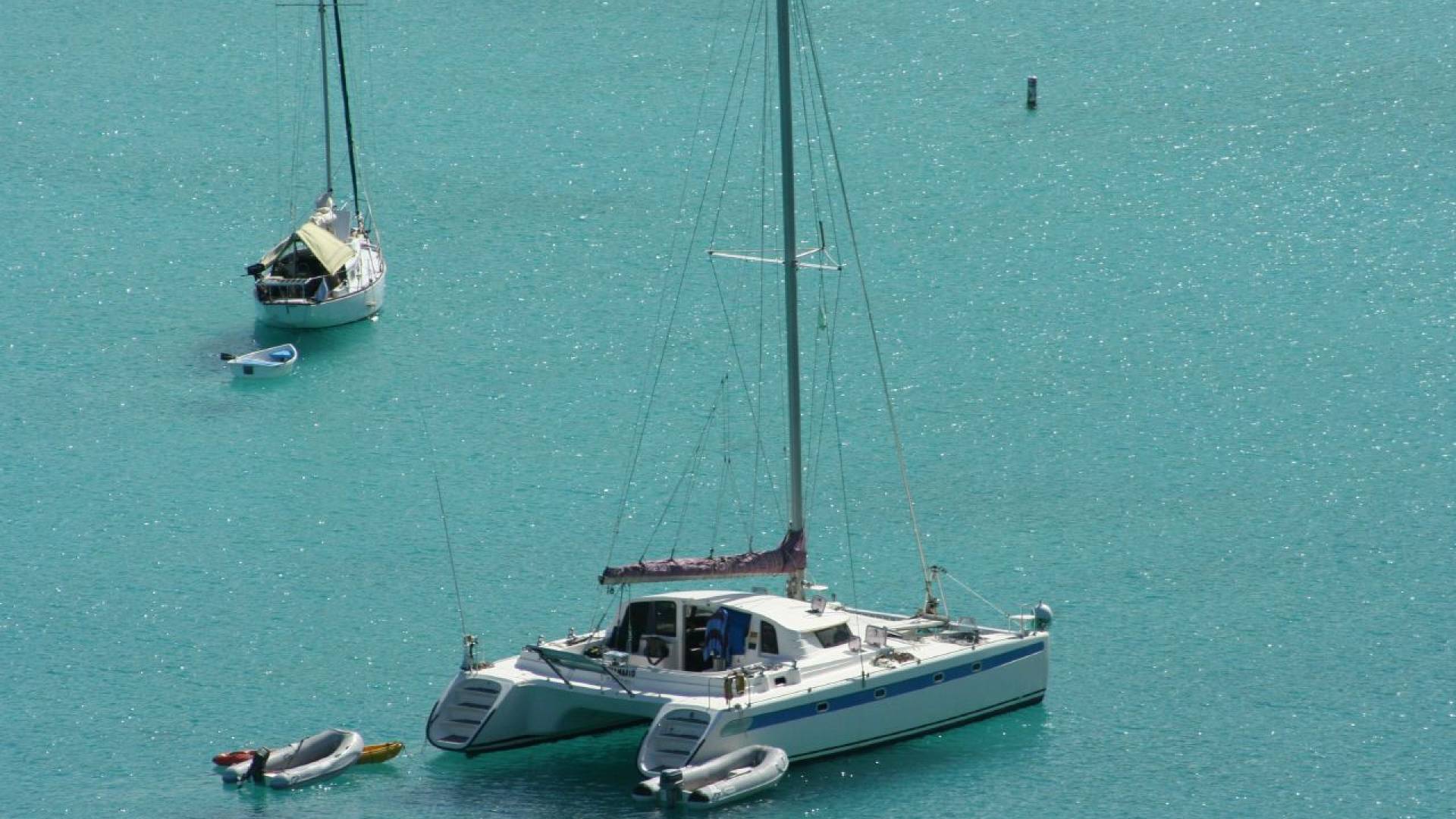 Charter a crewed Catamaran in Greece
